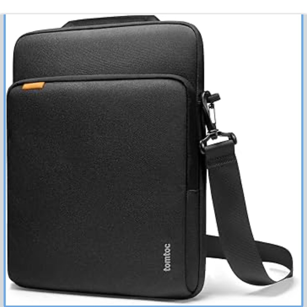 Tomtoc Cordura Defender tablet iPad case case crossbody 360 protection